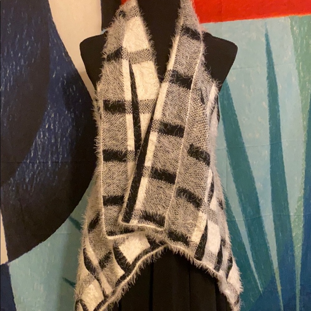 Super Soft Plaid Vest